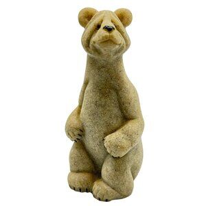 Quarry Critters Billy Bear Figurine By Second Nature Design 4" Sandstone Look Co